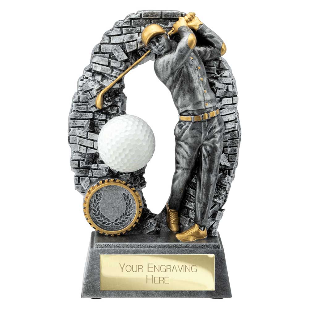 Blast Out Golf Male Resin Award - 160mm