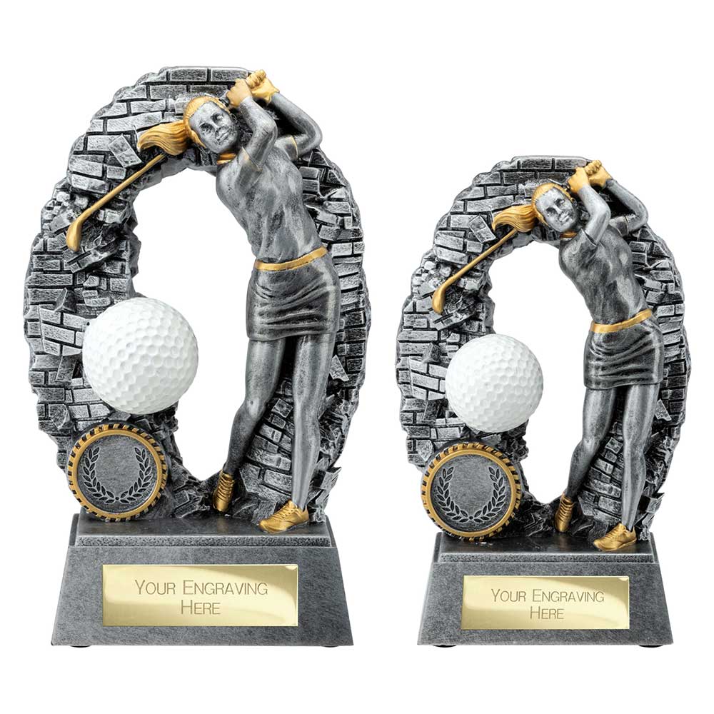 Blast Out Golf Female Resin Award