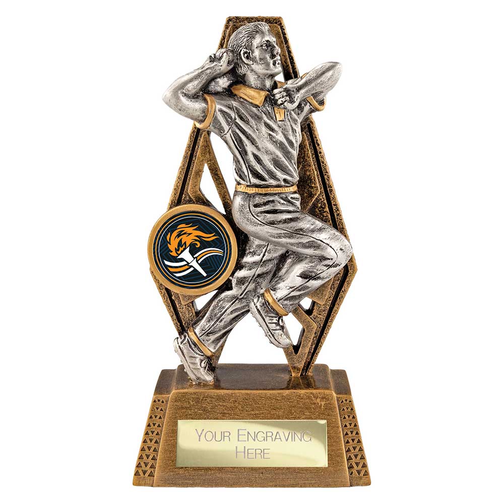 Immense Cricket Bowler Award - 150mm