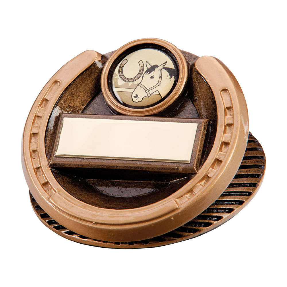 Endurance Equestrian Horse Shoe Award - 45mm