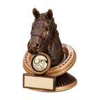 Endurance Equestrian Horse Head Award