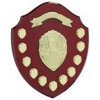 Mountbatten Annual Shield Rosewood & Gold - SH24017