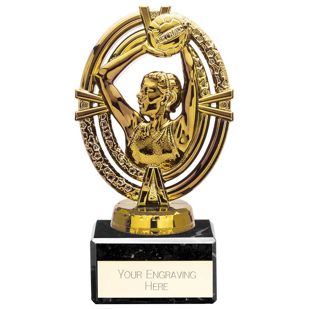 Maverick Legend Netball Award - 135mm