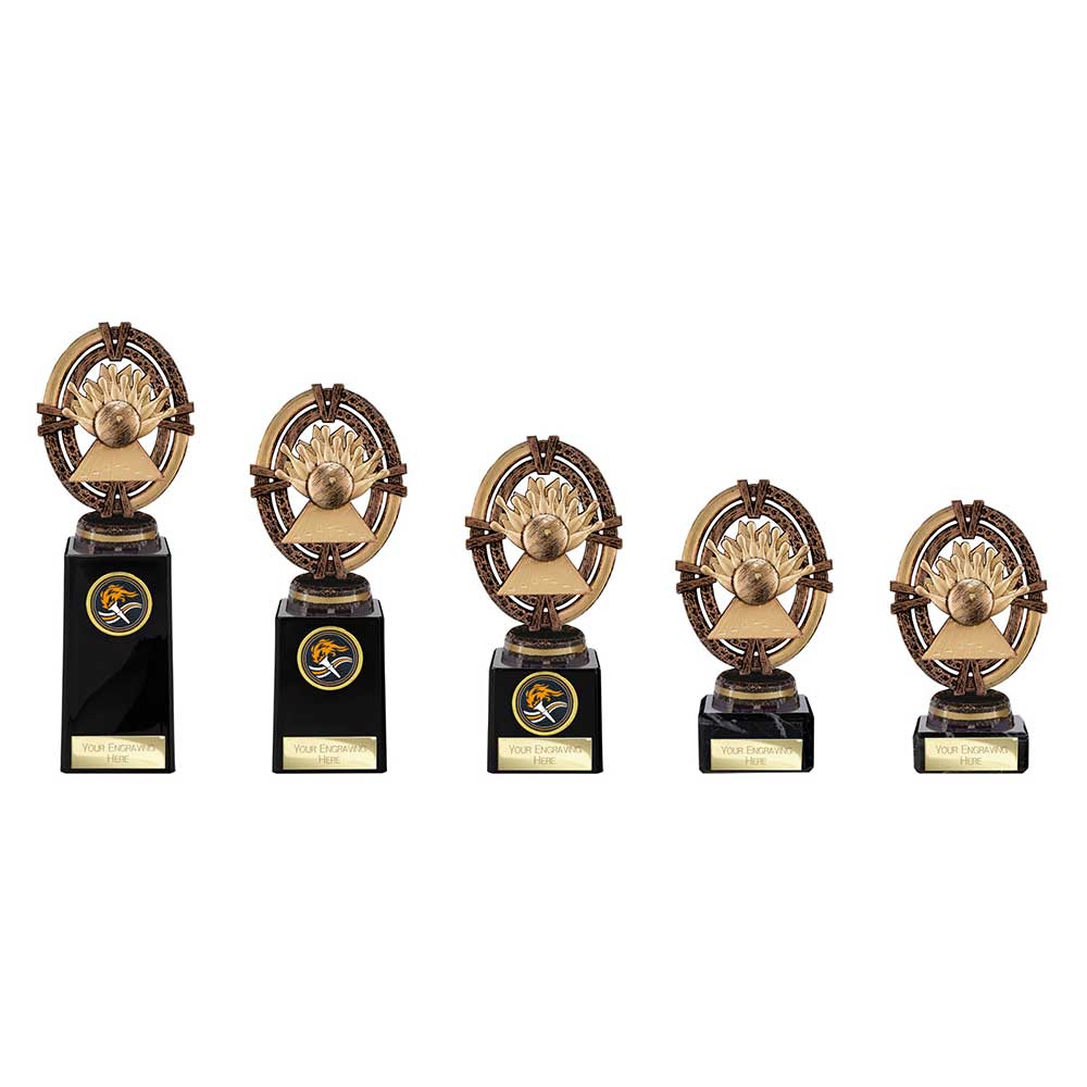 Maverick Legend Block Ten Pin Bronze