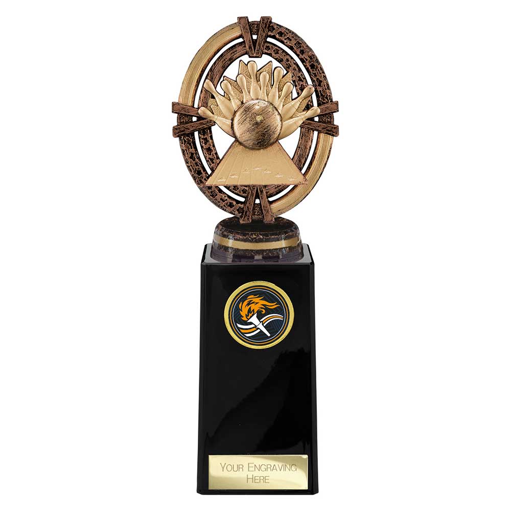 Maverick Legend Block Ten Pin Bronze - 200mm