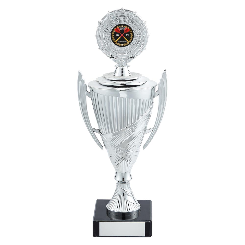Crusader Plastic Cup Silver - 250mm