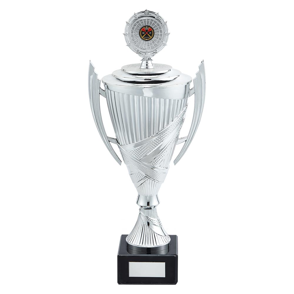 Crusader Plastic Cup Silver - 440mm
