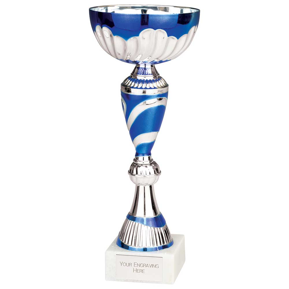 Omega Cup Silver & Blue - 230mm