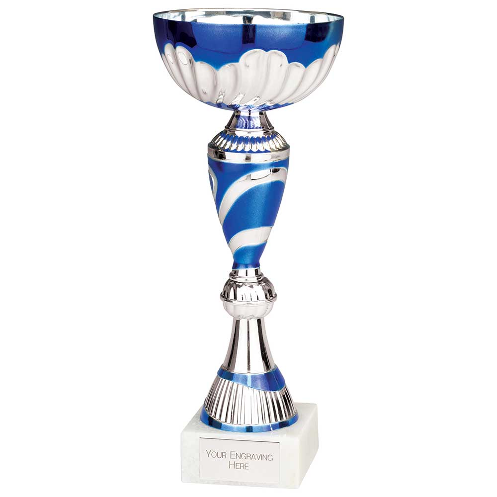 Omega Cup Silver & Blue - 250mm