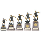 Cyclone Football Player Male Black & Gold - TR24557