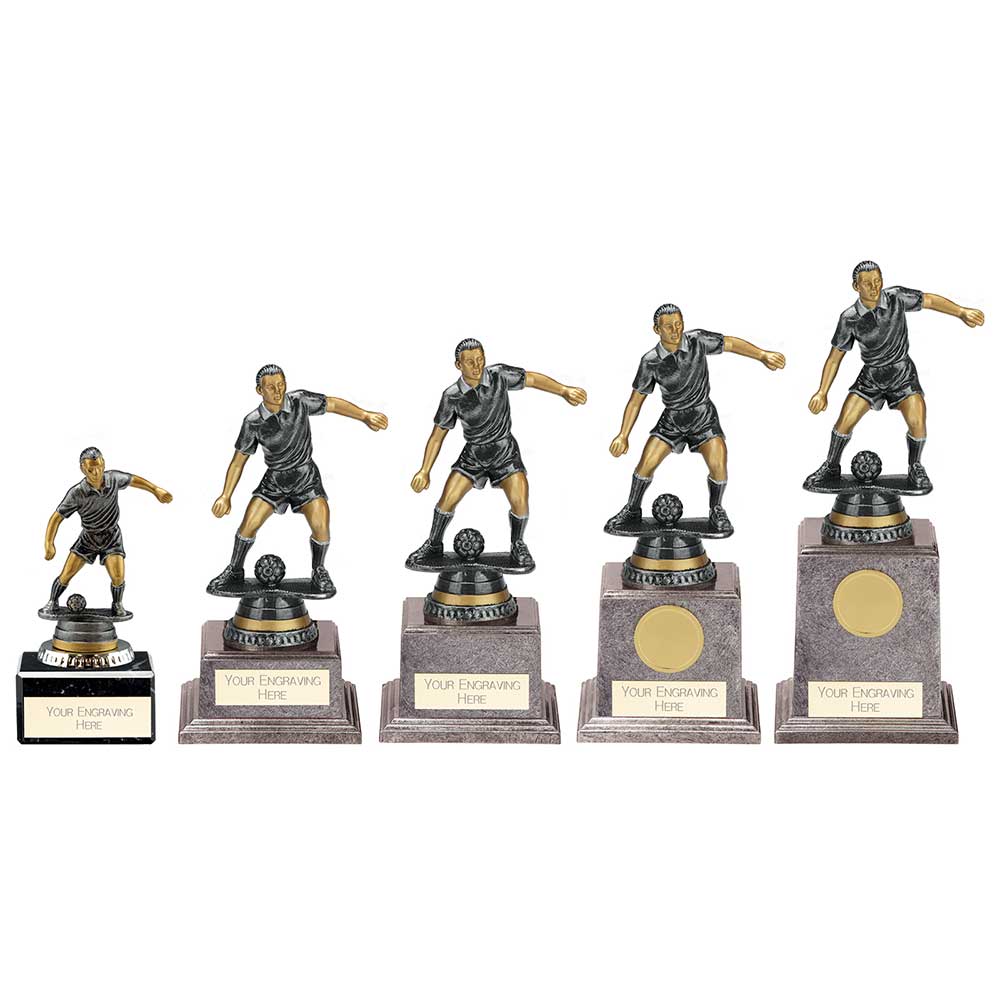 Cyclone Football Player Male Black & Gold - TR24557