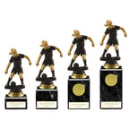 Cyclone Football Player Female Black & Gold - TR24556