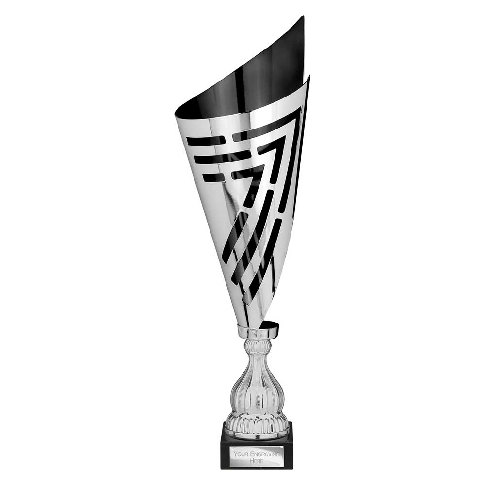 Arrow Laser Trophy Silver & Black - 400mm