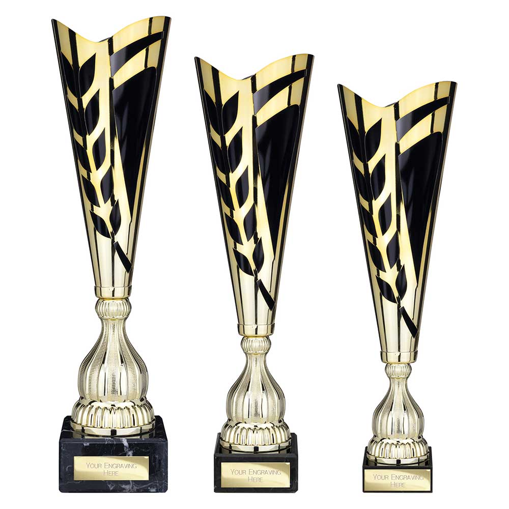 Inspire Laser Trophy Gold & Black