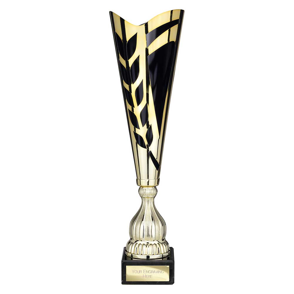 Inspire Laser Trophy Gold & Black - 420mm