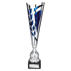 Inspire Laser Trophy Silver & Blue - 420mm