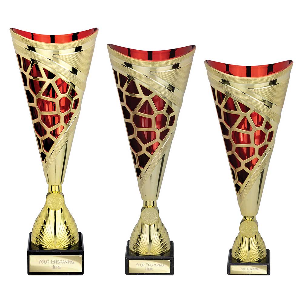 Vivid Trophy Gold & Red