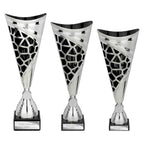 Vivid Trophy Silver & Black