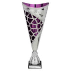Vivid Trophy Silver & Purple - 320mm