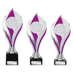 Volcano Trophy Silver & Purple