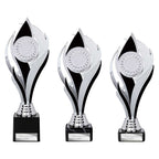 Volcano Trophy Silver & Black