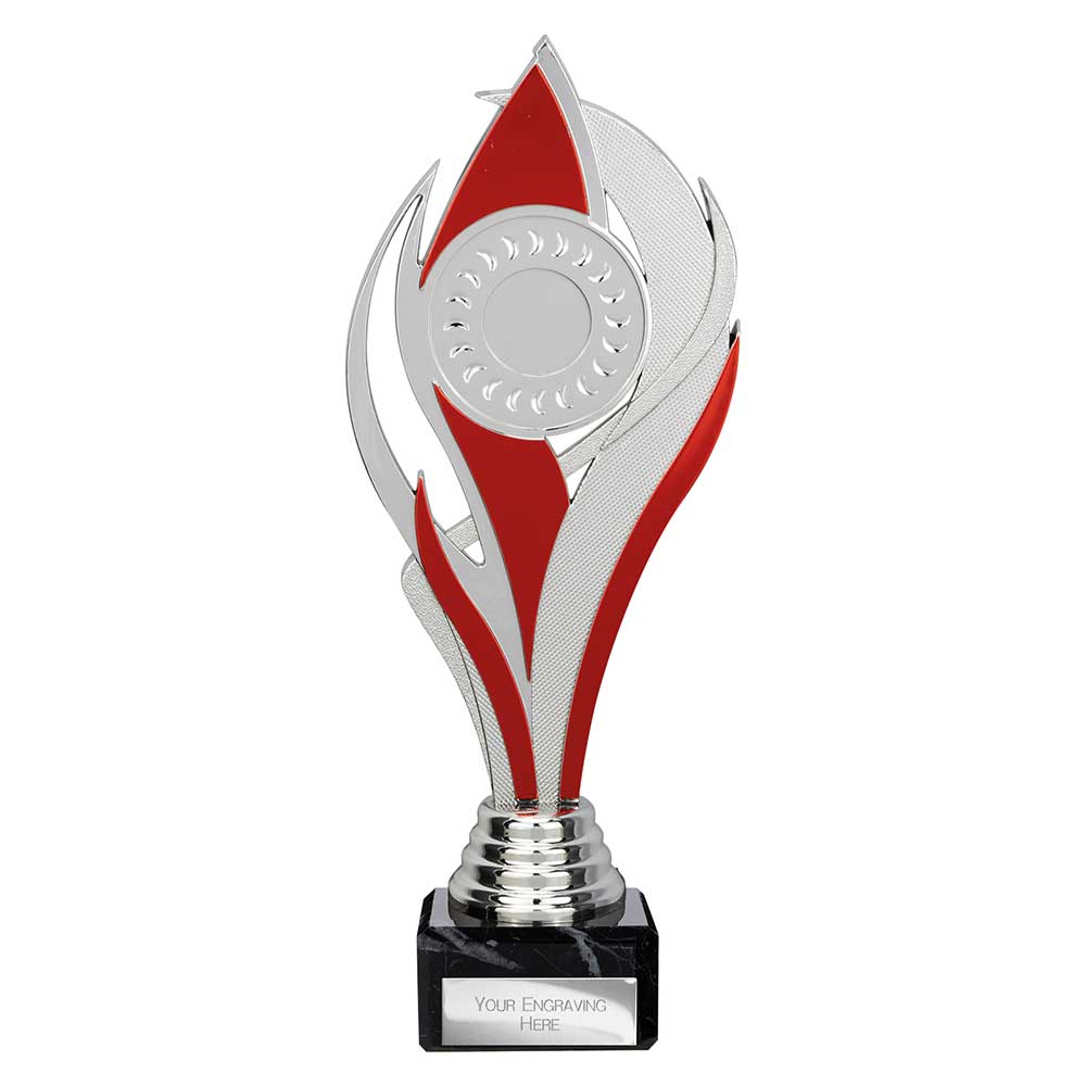 Volcano Trophy Silver & Red - 240mm