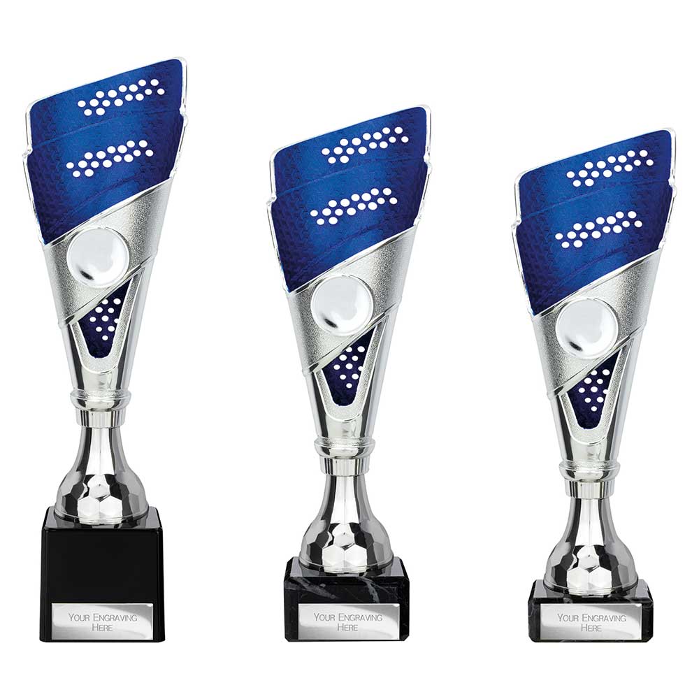 Predator Trophy Silver & Blue