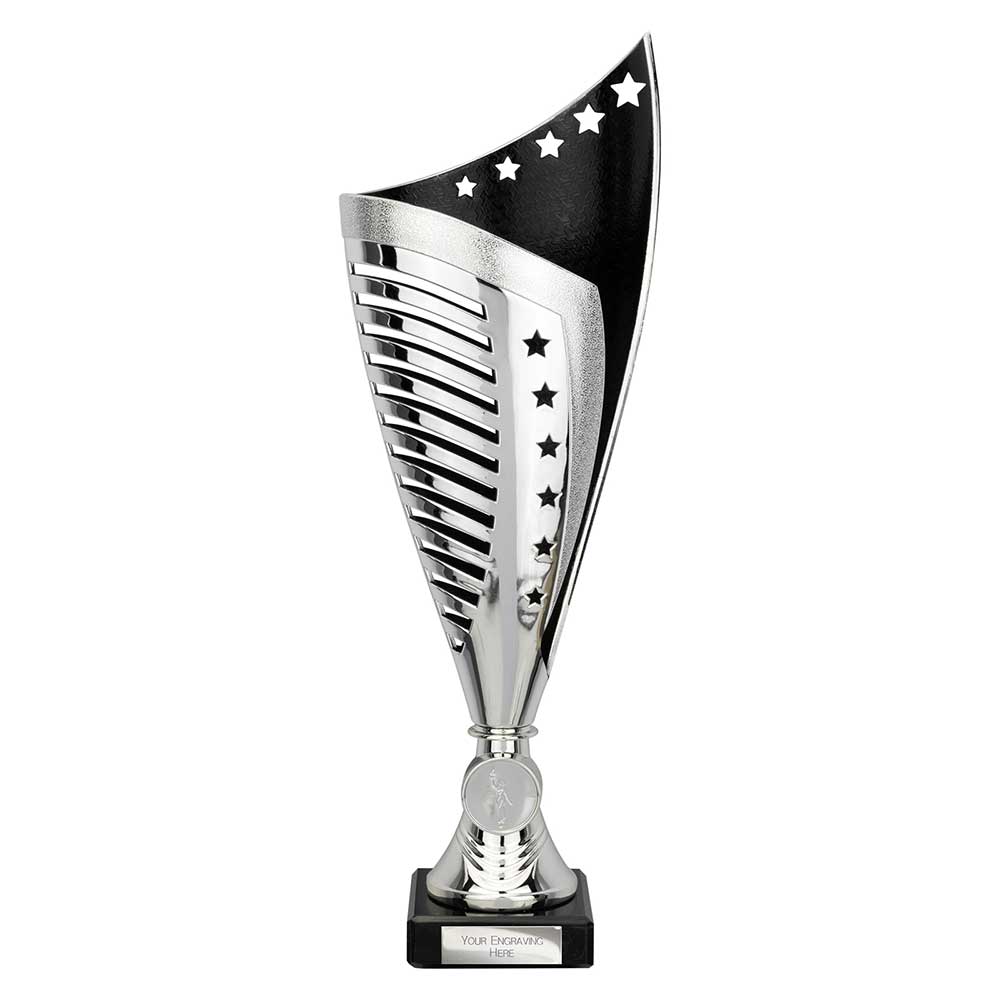 Nebula Trophy Silver & Black - 320mm
