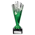 Rodeo Trophy Silver & Green - 195mm