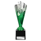 Rodeo Trophy Silver & Green - 215mm