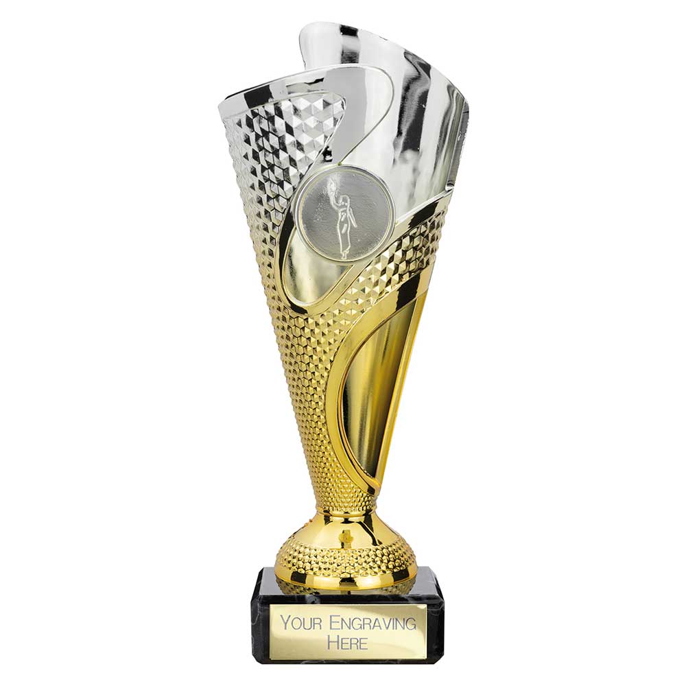 Rodeo Trophy Silver & Gold - 185mm