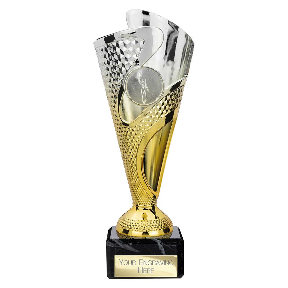 Rodeo Trophy Silver & Gold - 195mm