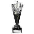 Rodeo Trophy Silver & Black - 195mm