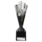 Rodeo Trophy Silver & Black - 215mm