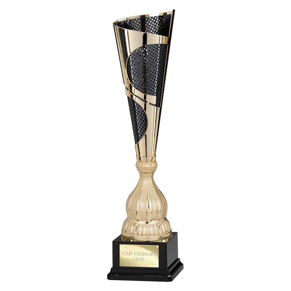 Quest Laser Cut Cup Gold & Black - 470mm