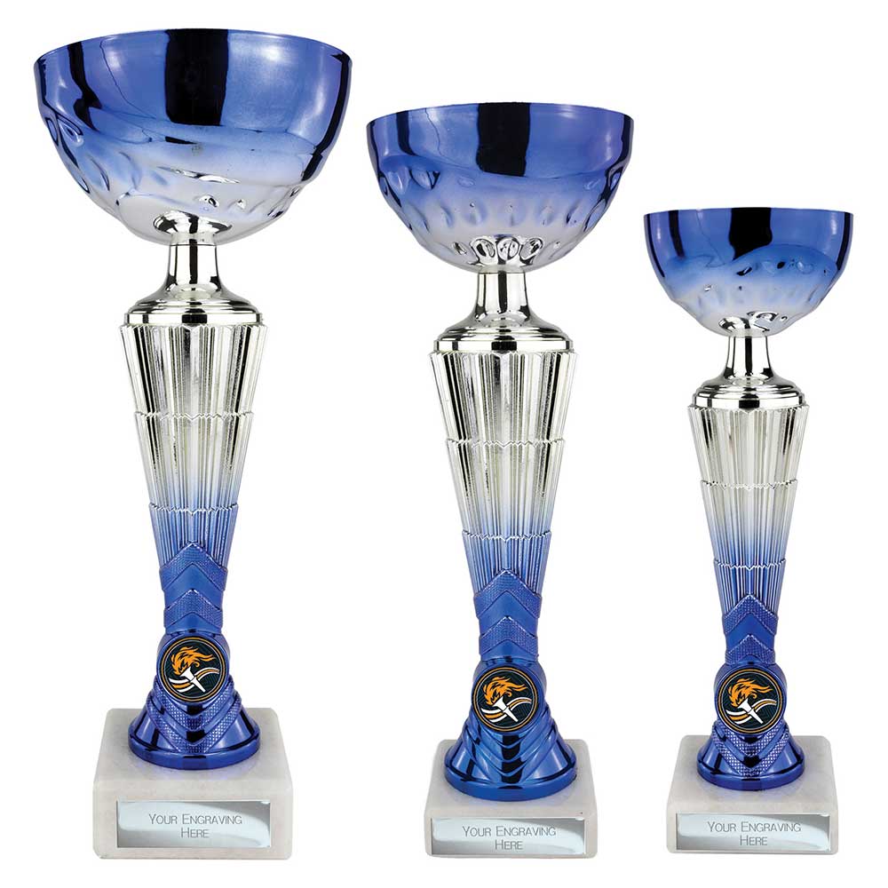 Hyper Trophy Blue & Silver