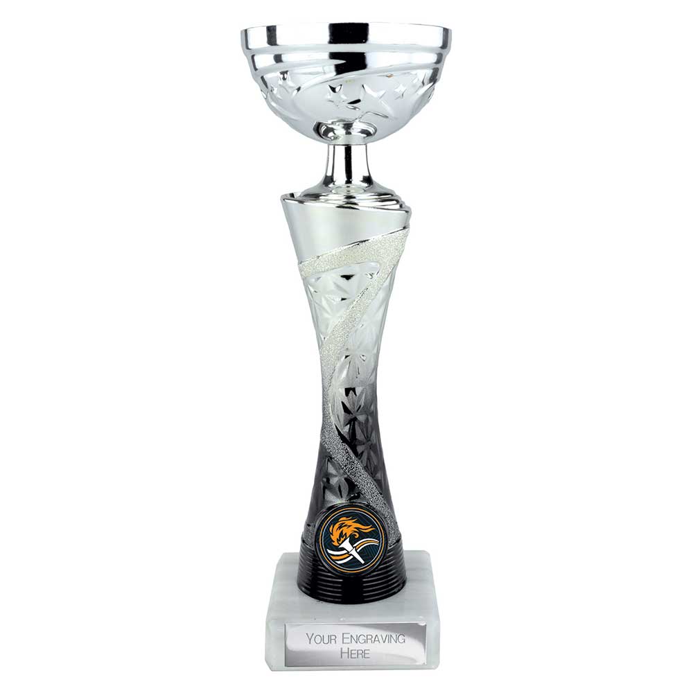 Vigour Trophy Silver & Black - 240mm
