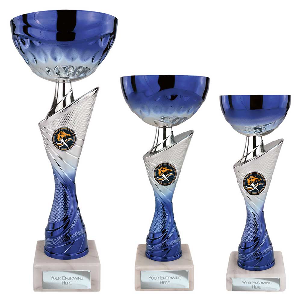 Sprite Trophy Blue & Silver