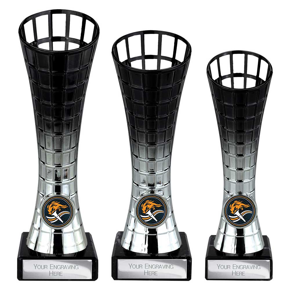 Leader Trophy Black & Silver