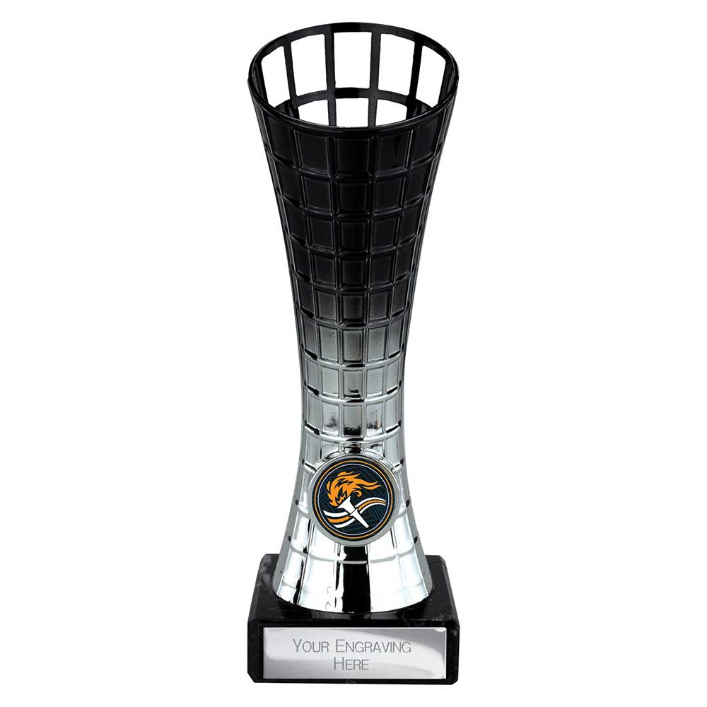 Leader Trophy Black & Silver - 205mm