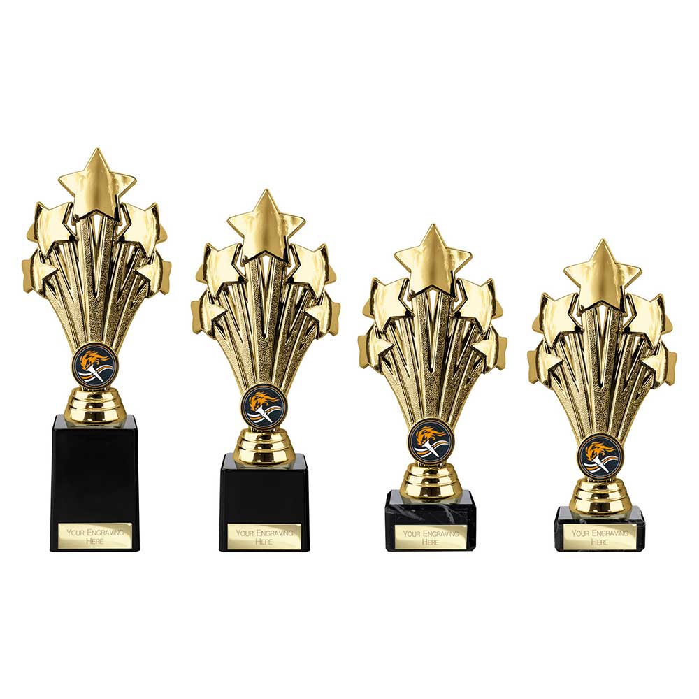 5 Star Trophy Gold