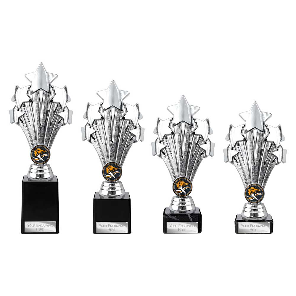 5 Star Trophy Silver