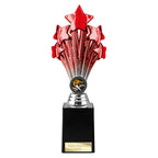 5 Star Trophy Red and Silver - 245mm