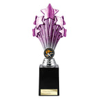 5 Star Trophy Purple and Silver - 245mm