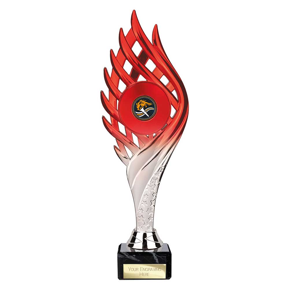 Wildfire Trophy Red and Silver - 275mm