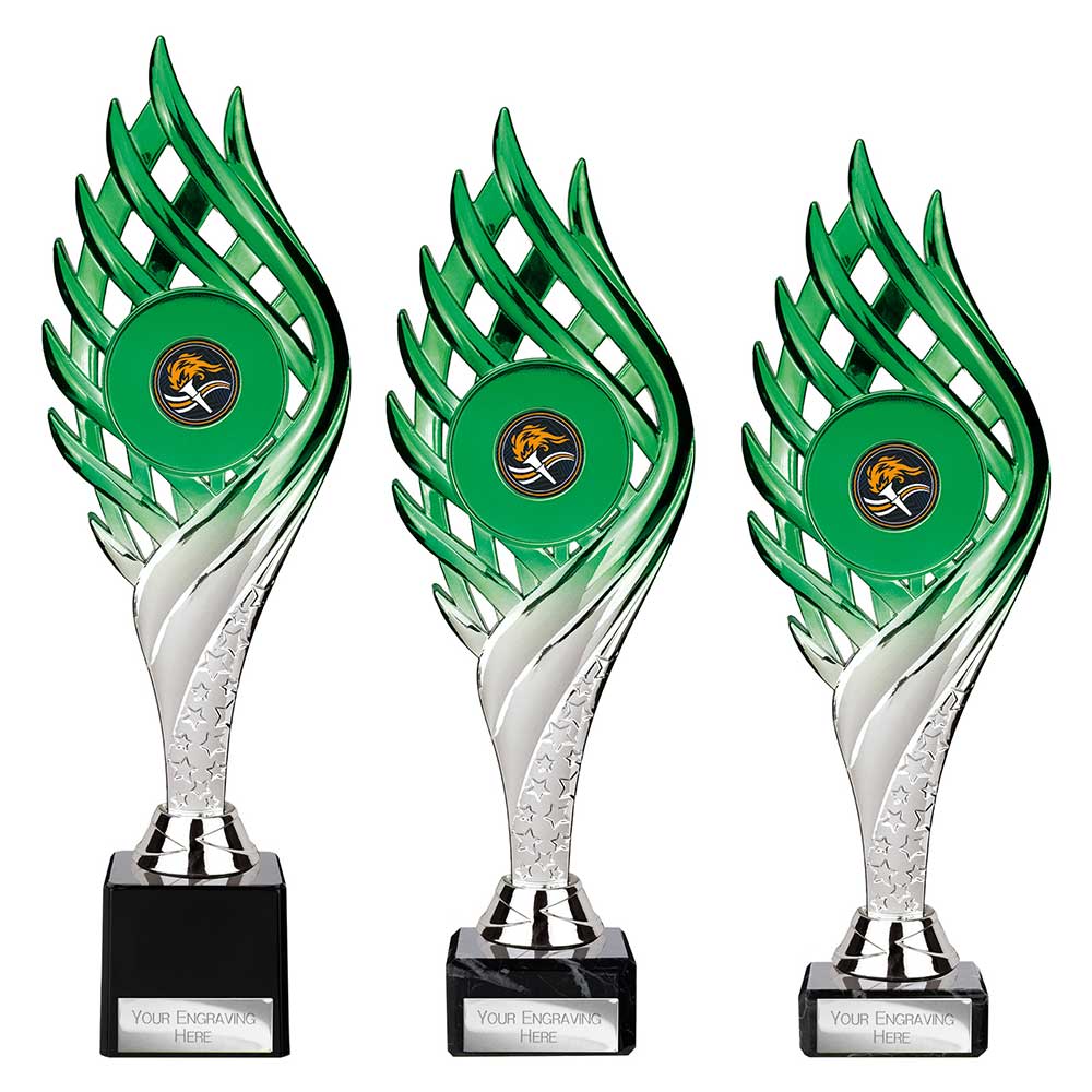 Wildfire Trophy Green and Silver