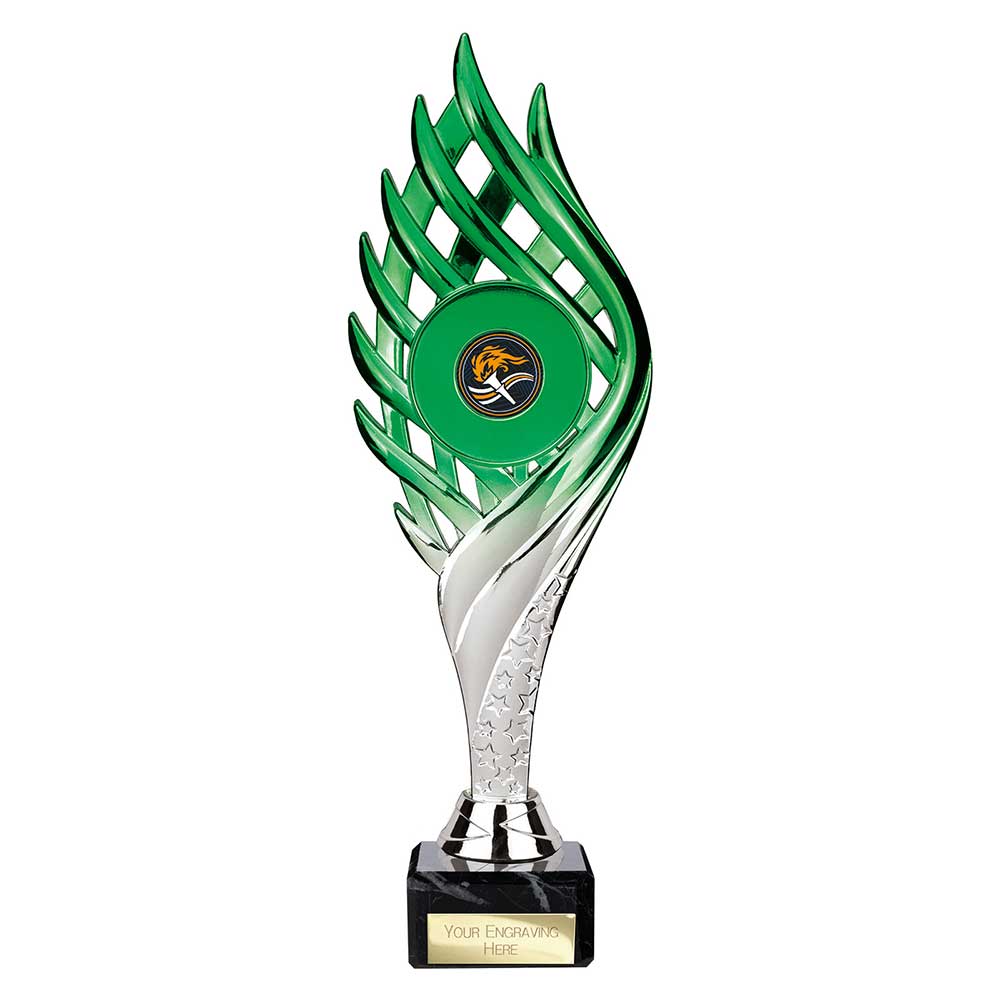 Wildfire Trophy Green and Silver - 275mm