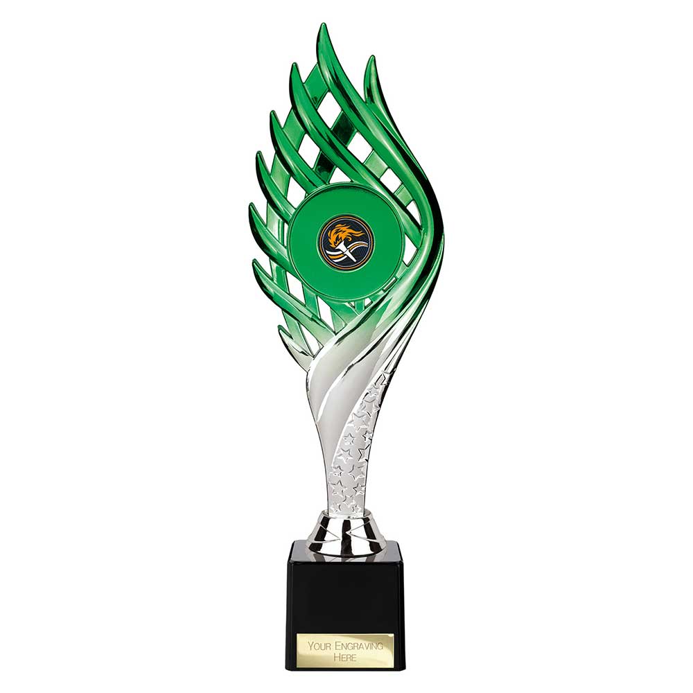 Wildfire Trophy Green and Silver - 295mm