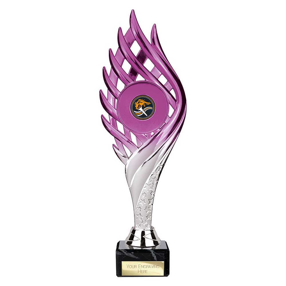 Wildfire Trophy Purple and Silver - 275mm