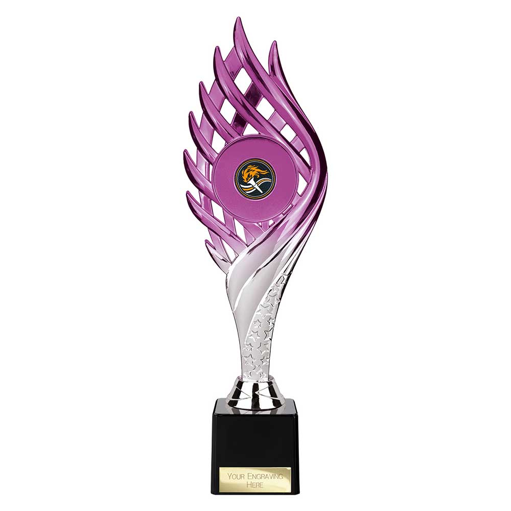 Wildfire Trophy Purple and Silver - 295mm